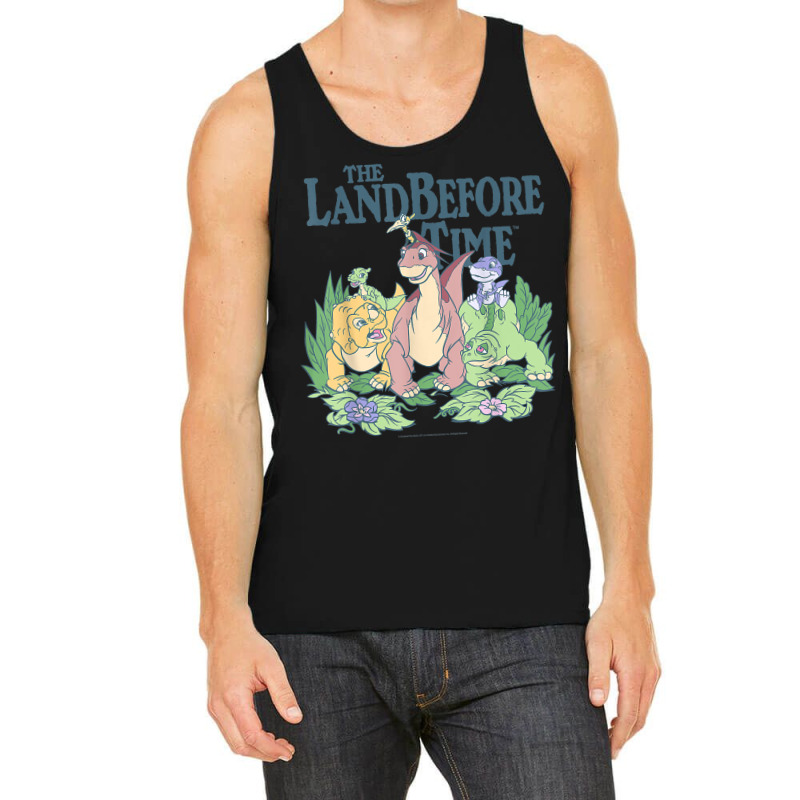 Land Before Time Pastel Dinosaur Friends T Shirt Tank Top | Artistshot