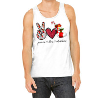 Peace Love Christmas Tis The Season Christmas Family Pajamas T Shirt Tank Top | Artistshot