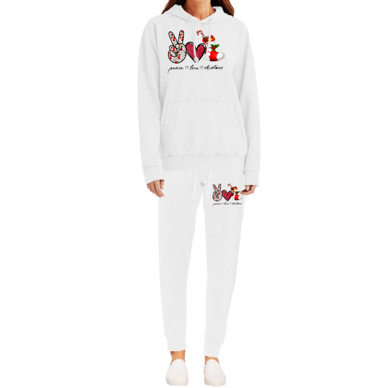 Peace Love Christmas Tis The Season Christmas Family Pajamas T Shirt Hoodie & Jogger set by kryloxsiriaso4 | Artistshot