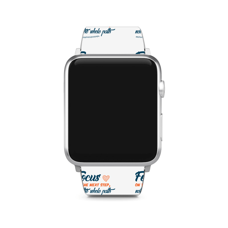 Motivation Quote Apple Watch Band | Artistshot