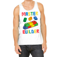 Brick Builder Funny Blocks Building Master Builder Toys Kids T Shirt Tank Top | Artistshot