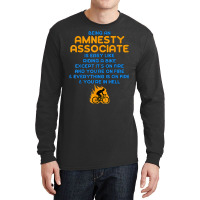 Amnesty Associate Like Riding A Bike On Fire T Shirt Long Sleeve Shirts | Artistshot