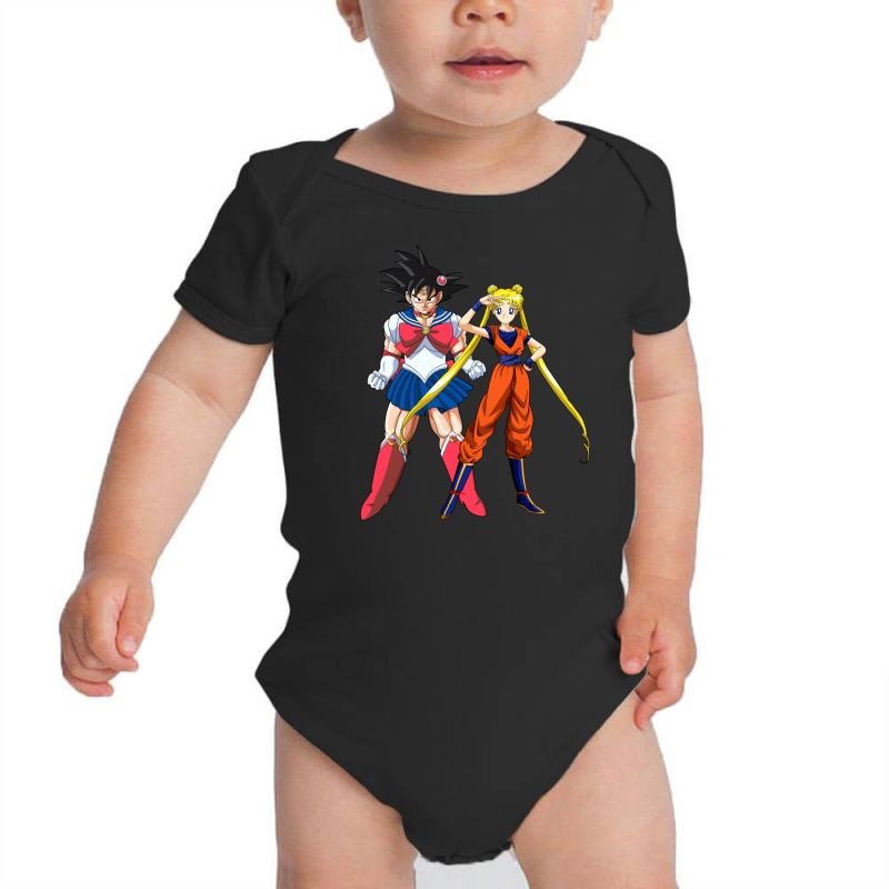 Goku X Serena Baby Bodysuit by qimanariski | Artistshot