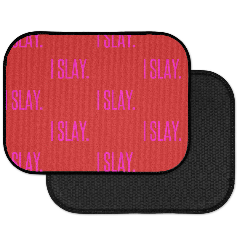 I Slay Rear Car Mat | Artistshot