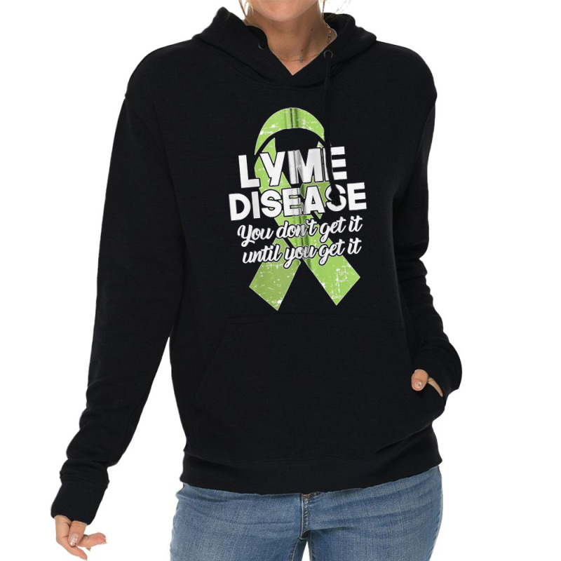 Lyme Disease Survivor Infect For A Lyme Disease Warrior Zip Hoodie Lightweight Hoodie | Artistshot