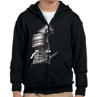 Inked Anime Japanese Samurai Warrior T Shirt Youth Zipper Hoodie | Artistshot