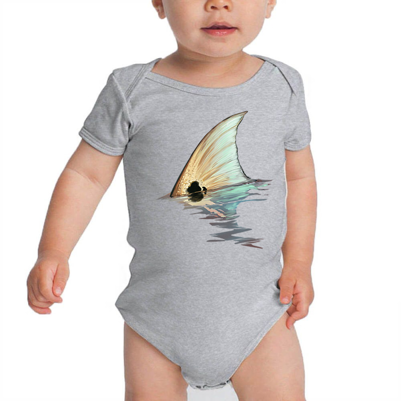 Tailing Redfish T Shirt  Redfish Tail  Red Drum Fish Shirt Baby Bodysuit | Artistshot