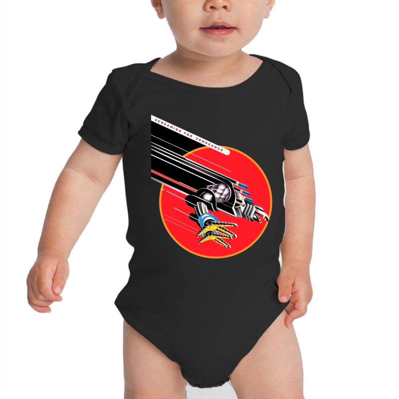 Robo-judas-priest Cross Baby Bodysuit by Pistol X | Artistshot