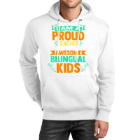 Proud School Teacher Bilingual Kids T Shirt Unisex Hoodie | Artistshot