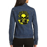 Volbeat Rebel Ladies Denim Jacket | Artistshot