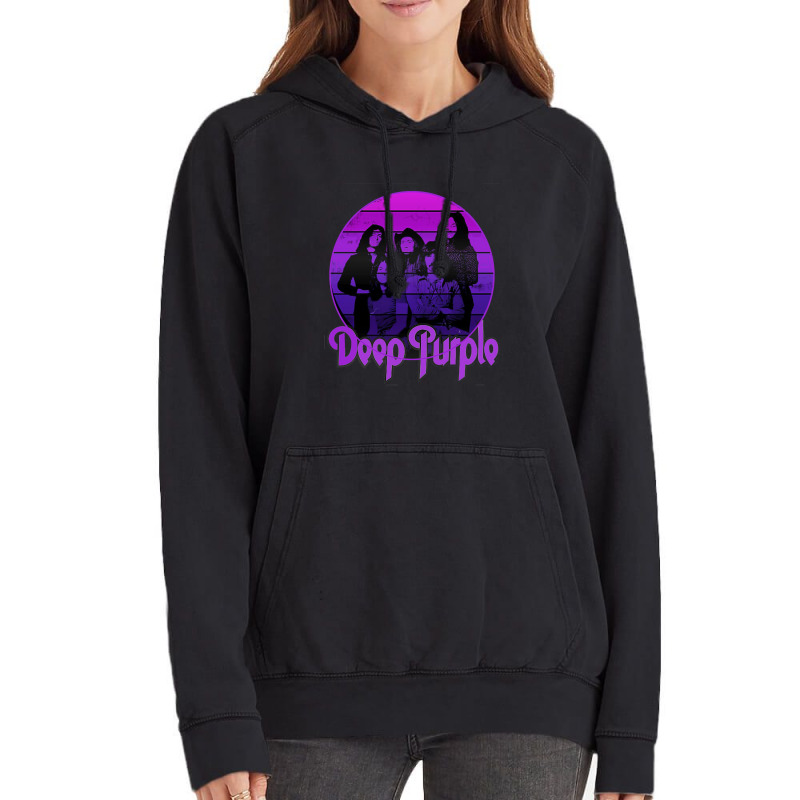 Deep Purple Vintage Hoodie | Artistshot