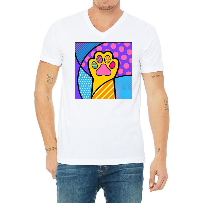 Pet Lover V-Neck Tee by Artango | Artistshot