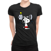 Working Out Ladies Fitted T-shirt | Artistshot