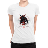 Samurai Ladies Fitted T-shirt | Artistshot