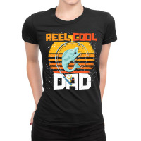 Fishing T  Shirt Fisherman Angle Fish Fathers Day Cool Dad Funny Fishi Ladies Fitted T-shirt | Artistshot