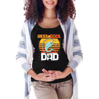 Fishing T  Shirt Fisherman Angle Fish Fathers Day Cool Dad Funny Fishi Maternity Scoop Neck T-shirt | Artistshot