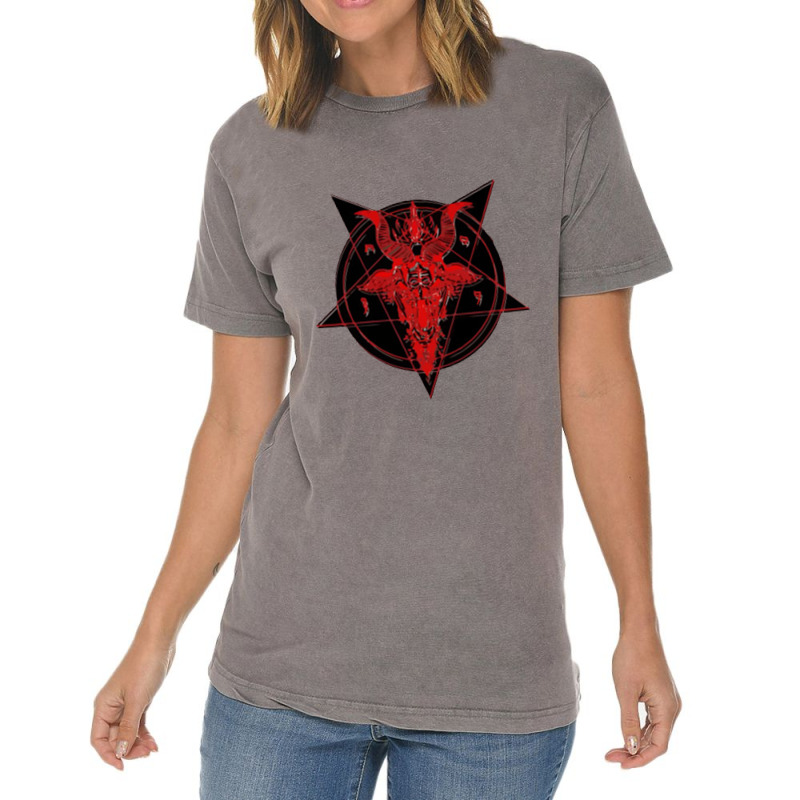 Satanism Satanic Vintage T-Shirt by creativelylily | Artistshot