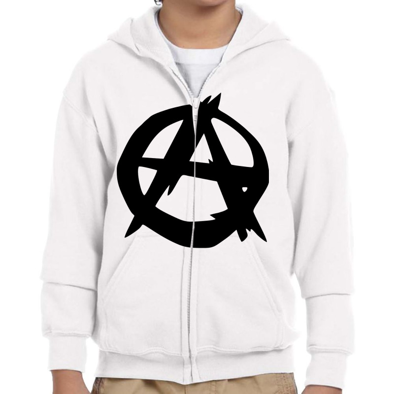 Anarchy Youth Zipper Hoodie | Artistshot