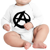 Anarchy Long Sleeve Baby Bodysuit | Artistshot