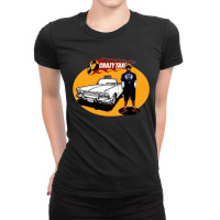 Crazy Taxi Car Movie Ladies Fitted T-shirt | Artistshot