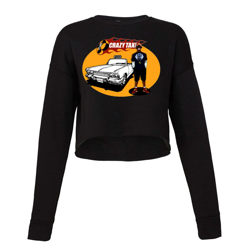 Crazy Taxi Car Movie Cropped Sweater by istar freeze | Artistshot