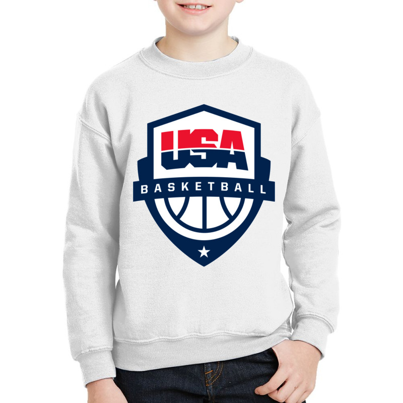 Basketball Usa Youth Sweatshirt | Artistshot