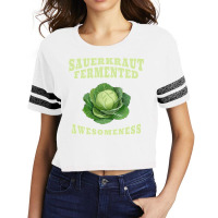 Fermenting Sauerkraut Fermented Sauerkraut Long Sleeve Scorecard Crop Tee | Artistshot