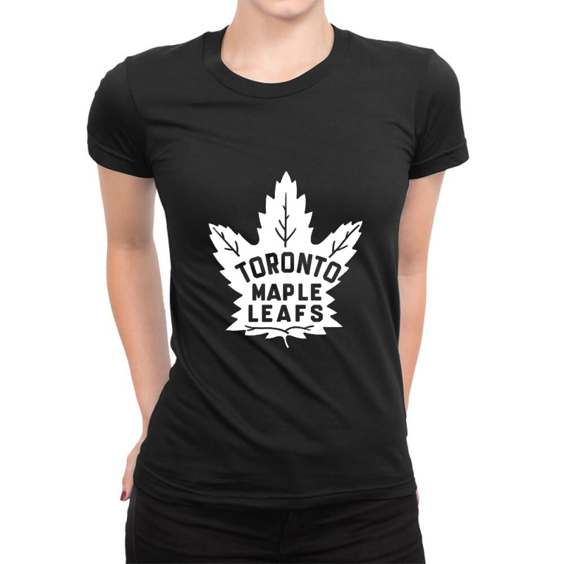 Toronto Ladies Fitted T-Shirt by creativelylily | Artistshot