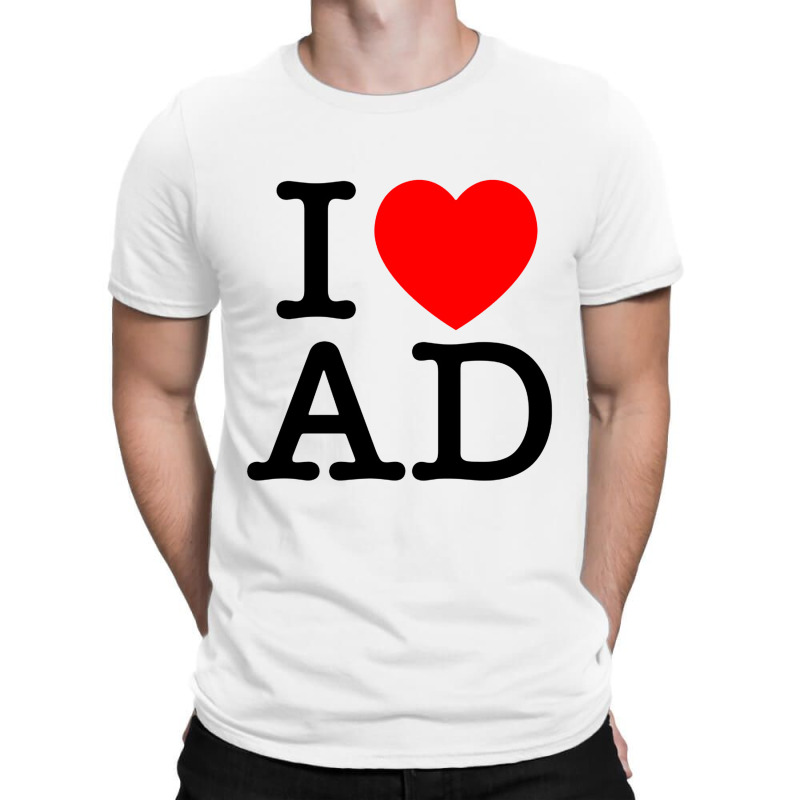 I Heart Ad (andorra) T-shirt | Artistshot