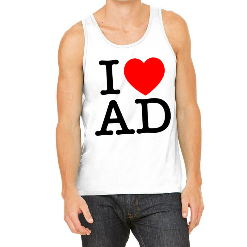 I Heart Ad (andorra) Tank Top | Artistshot