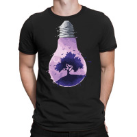 Bulb Of Light T  Shirt Bulb Of Light   Purple Nature T  Shirt T-shirt | Artistshot