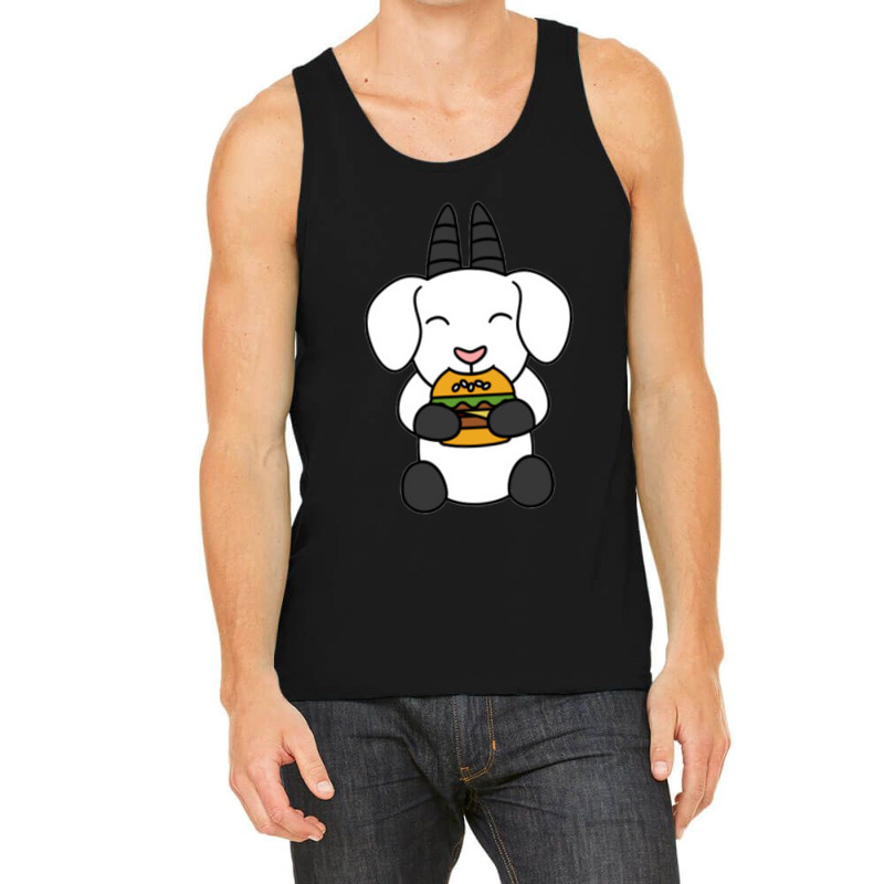 Goat Burger Lover Tank Top | Artistshot