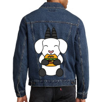 Goat Burger Lover Men Denim Jacket | Artistshot