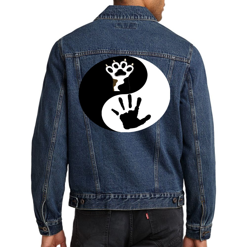 Cat T  Shirt Cat Lover T  Shirt Men Denim Jacket | Artistshot