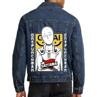 Punch Man Men Denim Jacket | Artistshot