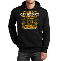 Cat T  Shirt Im A Cat Addict On The Road To Recovery T  Shirt Unisex Hoodie | Artistshot