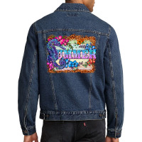 Seahorse Summer Men Denim Jacket | Artistshot