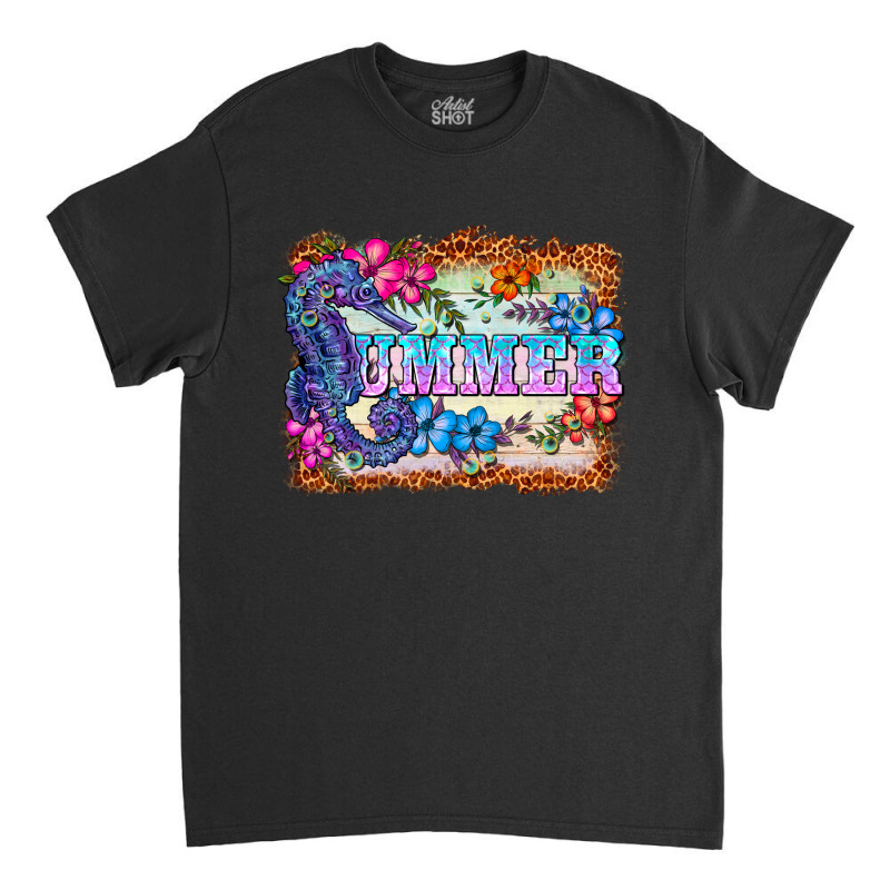 Seahorse Summer Classic T-shirt | Artistshot