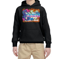 Seahorse Summer Youth Hoodie | Artistshot