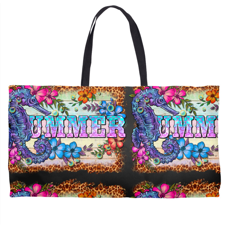 Seahorse Summer Weekender Totes | Artistshot