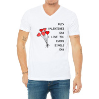 Valentines Day V-neck Tee | Artistshot