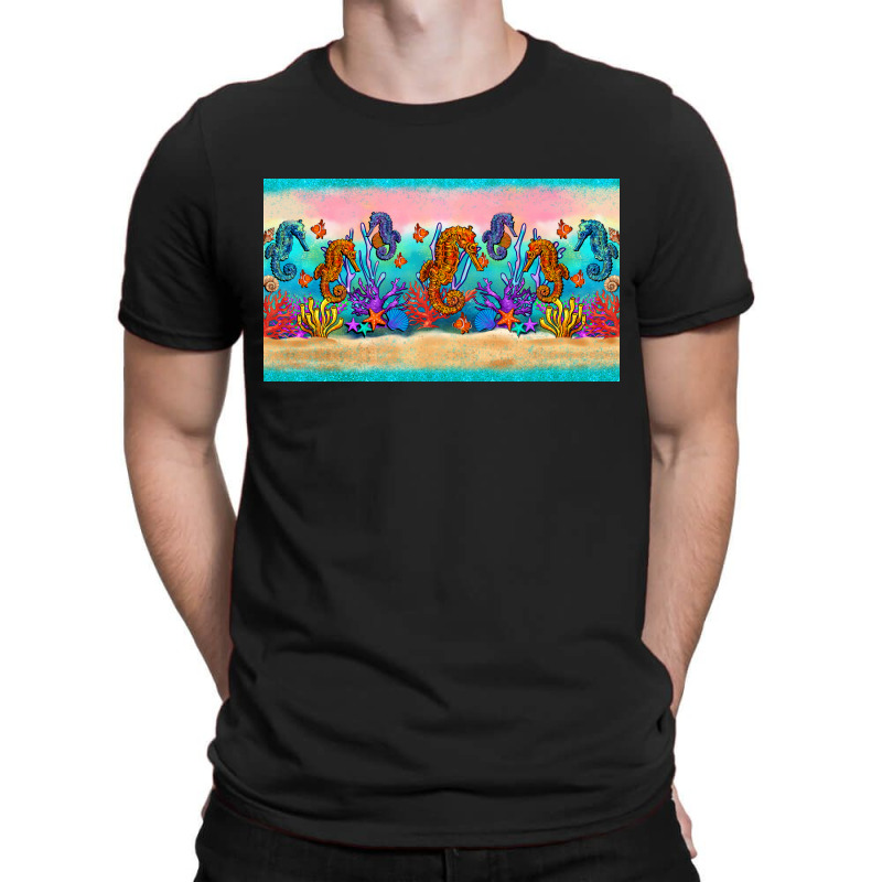 Seahorse Under The Sea Cup T-shirt | Artistshot