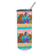 Seahorse Under The Sea Cup Skinny Tumbler | Artistshot