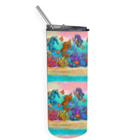 Seahorse Under The Sea Cup Skinny Tumbler | Artistshot