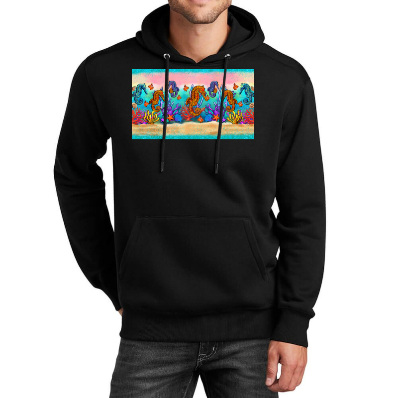 Seahorse Under The Sea Cup Unisex Hoodie | Artistshot