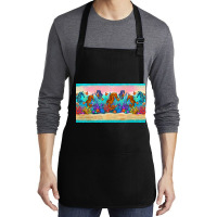 Seahorse Under The Sea Cup Medium-length Apron | Artistshot