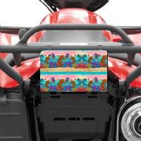 Seahorse Under The Sea Cup Atv License Plate | Artistshot