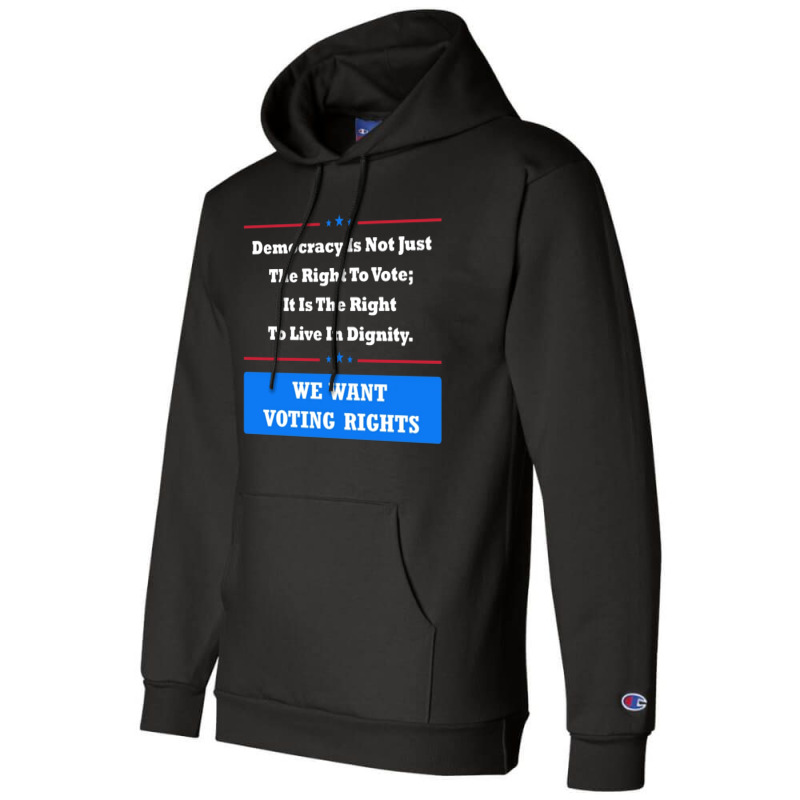 Voting Rights Champion Hoodie | Artistshot