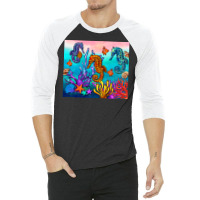 Seahorse Under The Sea Tumbler 3/4 Sleeve Shirt | Artistshot