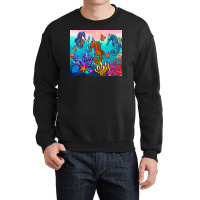 Seahorse Under The Sea Tumbler Crewneck Sweatshirt | Artistshot